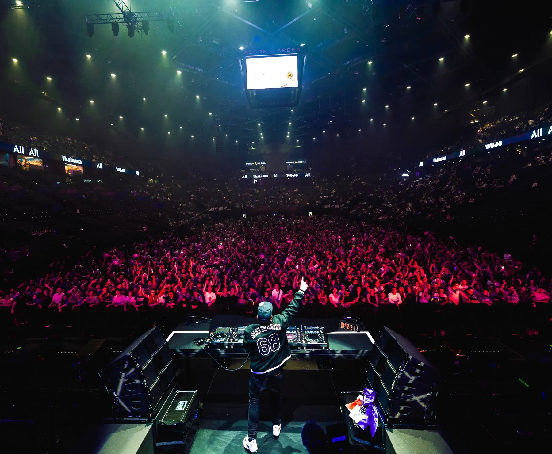 Alex Da Kosta à l'Accor Arena